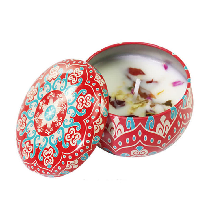 White Tea Ginger Flower Lavender Gardenia Scented Soy Wax Candle Gift For Family Friends - Geraniums - image 22