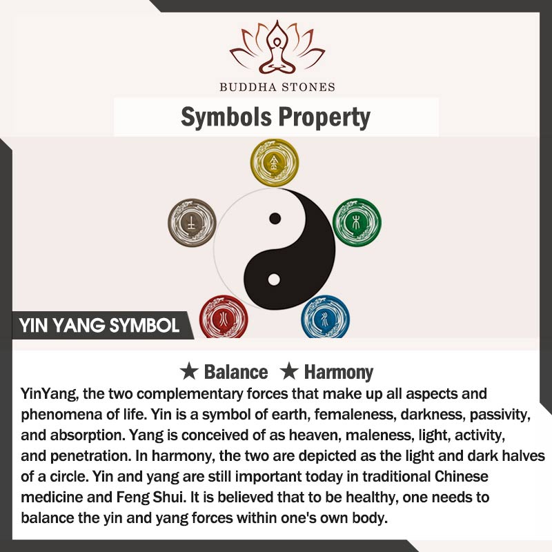 Buddha Stones 999 Sterling Silver Yin Yang Balance Ring - image 6
