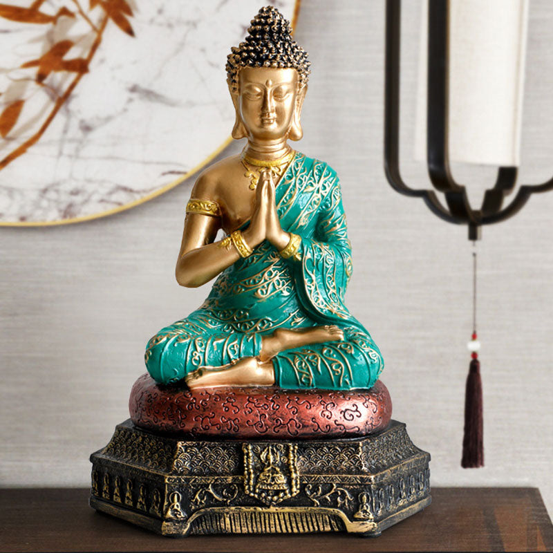 Buddha Stones Buddha Compassion Resin Statue Decoration - image 1