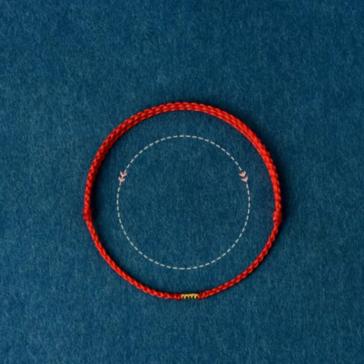 Buddha Stones "Blessings for Clear Connections" 925 Sterling Silver Lucky Golden Bead String Bracelet Anklet Includes Gift Message Card - image 20