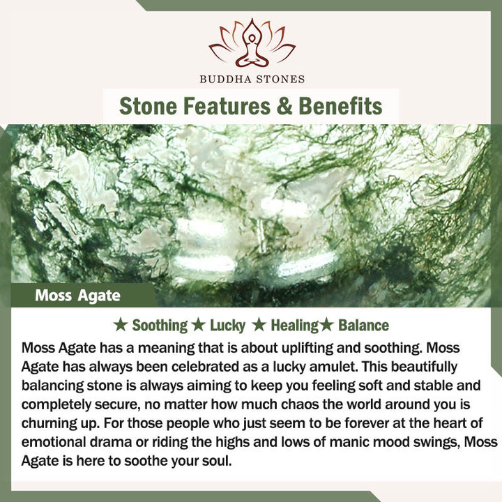 Buddha Stones "All the Best for Love and Harmony" Stone Quartz Bracelet Includes Gift Message Card - image 49