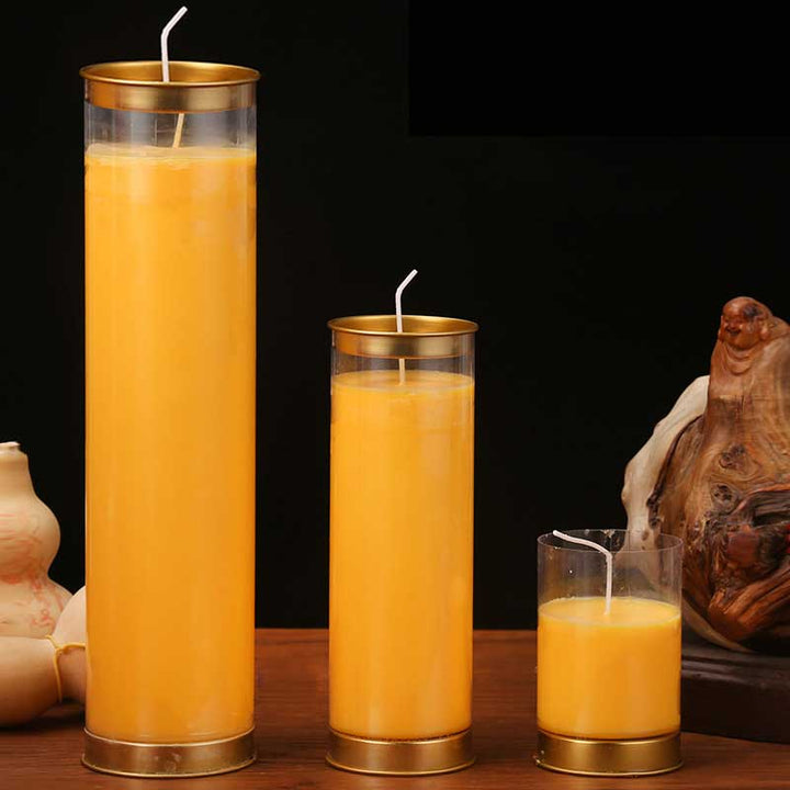 Meditation Prayer Altar Candle Buddhist Temple Rituals Use Items - image 15