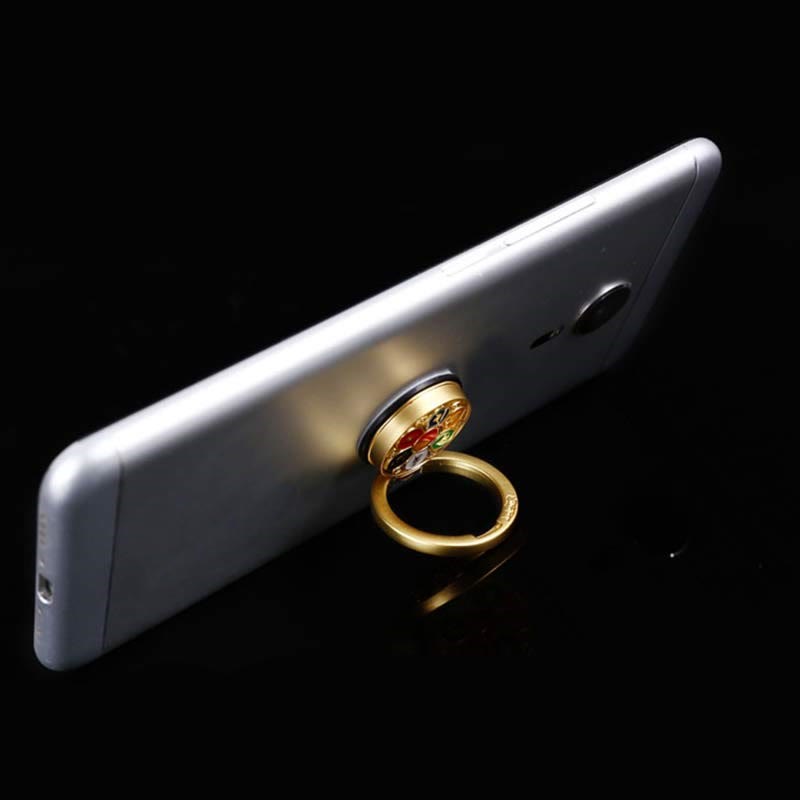 Tibetan Om Mani Padme Hum Peace Phone Ring Bracket Universal Phone Holder Decorations - image 10