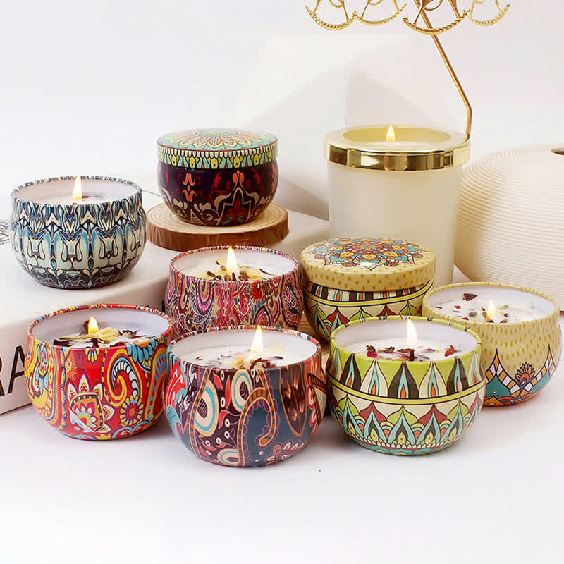 White Tea Ginger Flower Lavender Gardenia Scented Soy Wax Candle Gift For Family Friends - image 2