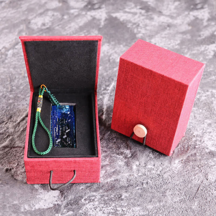 Feng Shui Handmade Liuli Crystal Art Piece Home Office Decoration - image 17