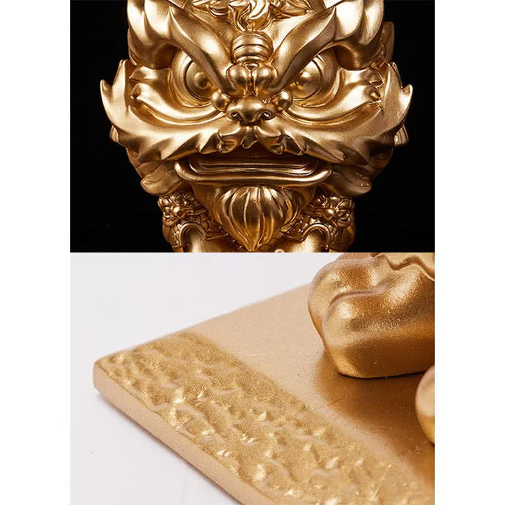 Lion Statue Strength Resin Home Office Decoration - image 10