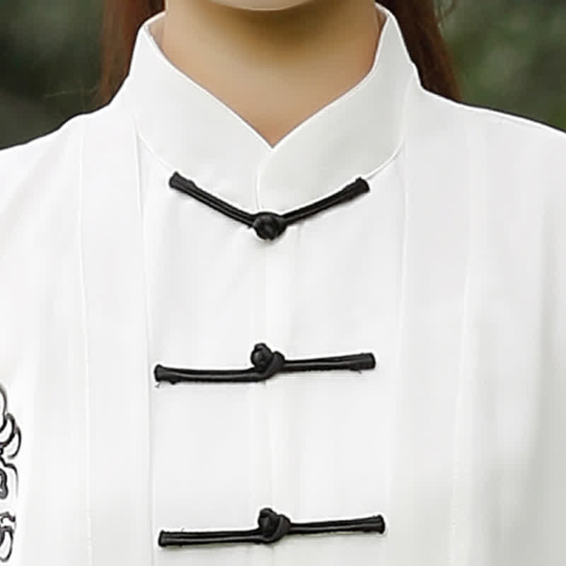 Auspicious Clouds Gradient Meditation Prayer Spiritual Zen Tai Chi Qigong Practice Women's Clothing Set - image 11