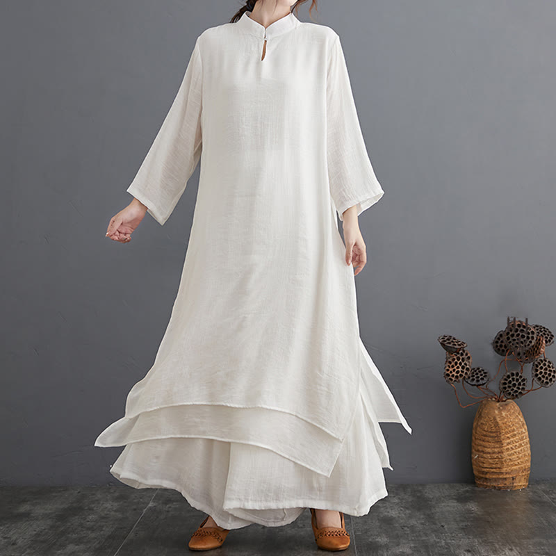 Simple Pattern Meditation Prayer Spiritual Zen Practice Yoga Clothing Women's Set - image 22