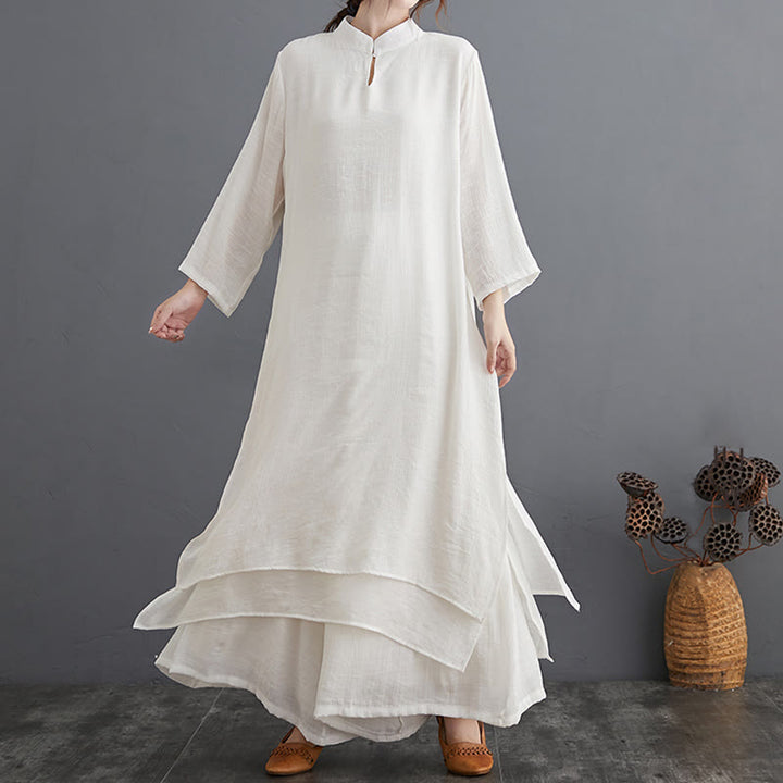 Simple Pattern Meditation Prayer Spiritual Zen Practice Yoga Clothing Women's Set - image 22