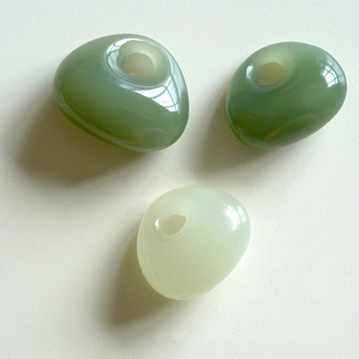 Buddha Stones Natural Jade Luck Prosperity Necklace Pendant - image 10