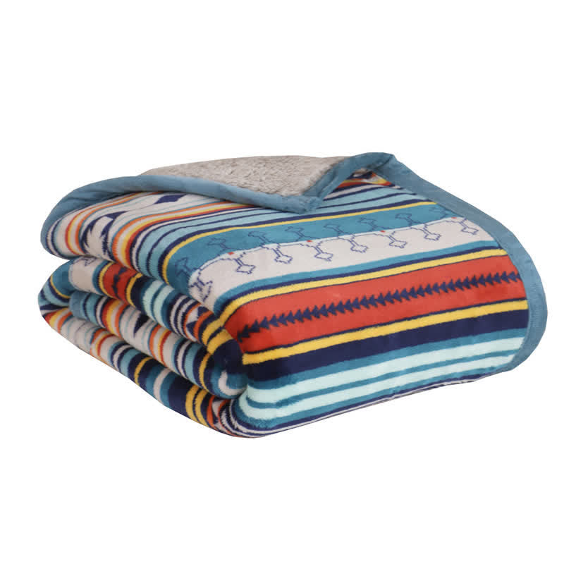 Geometric Warm Soft Bed Throw Blanket - image 10