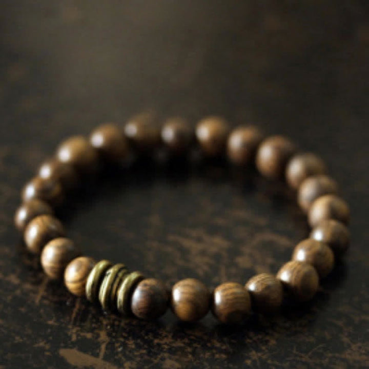 Buddha Stones Tibetan Sandalwood Protection Bracelet - image 2