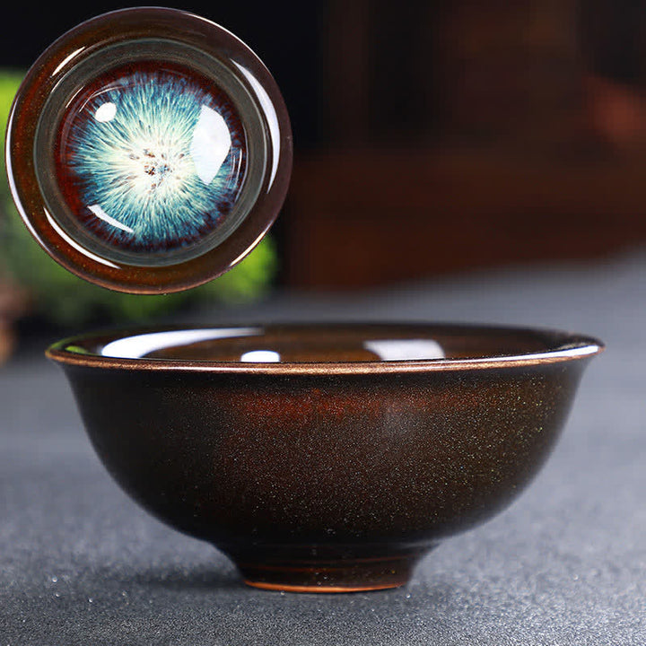 Buddha Stones Colorful Ceramic Teacup Home Office Tea Cups - image 10