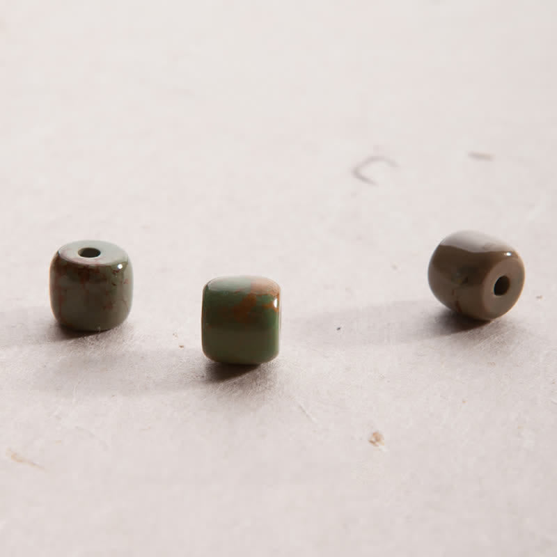 108 Mala Beads 925 Sterling Silver Citrine Sandalwood Turquoise Protection Prosperity Bracelet - image 20