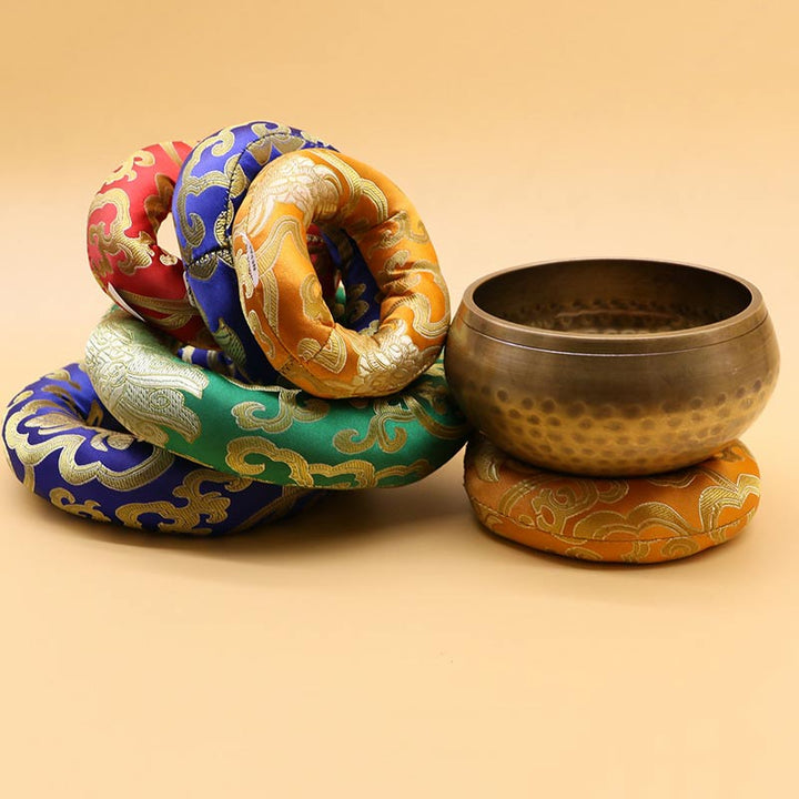 Tibetan Singing Bowl Handcraft Cushion Decoration - image 2