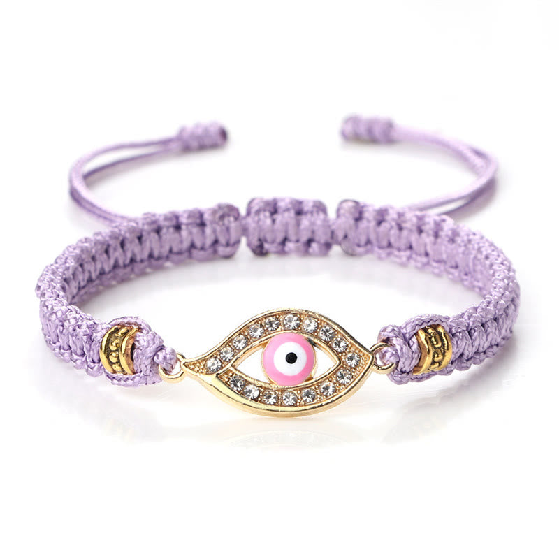 Buddha Stones Evil Eye Keep Away Evil Spirits String Bracelet