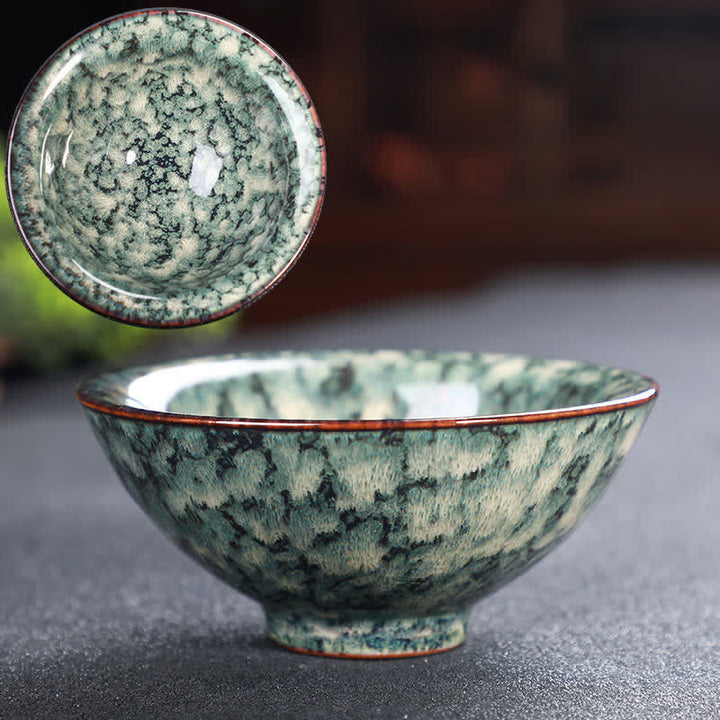 Buddha Stones Colorful Ceramic Teacup Home Office Tea Cups - image 28