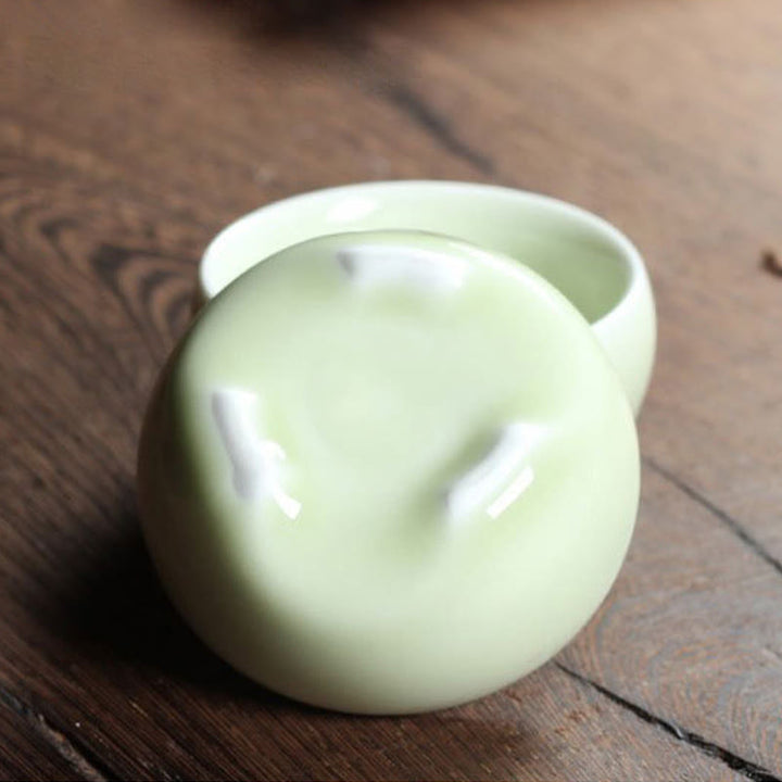 Buddha Stones Colorful Koi Fish Ceramic Teacup Kung Fu Tea Cup Bowl - image 42