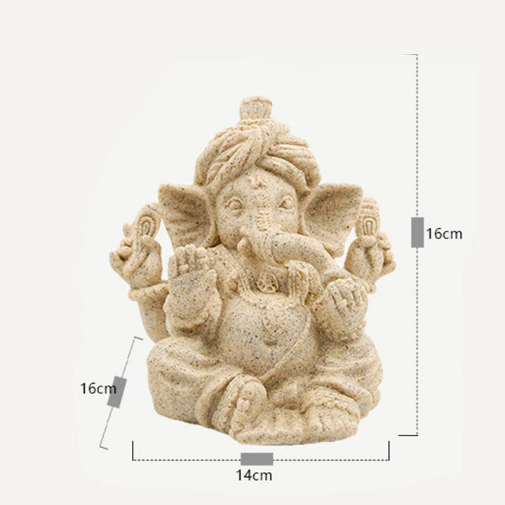Ganesh Ganpati Elephant Statue Blessing Protection Home Decoration - image 9