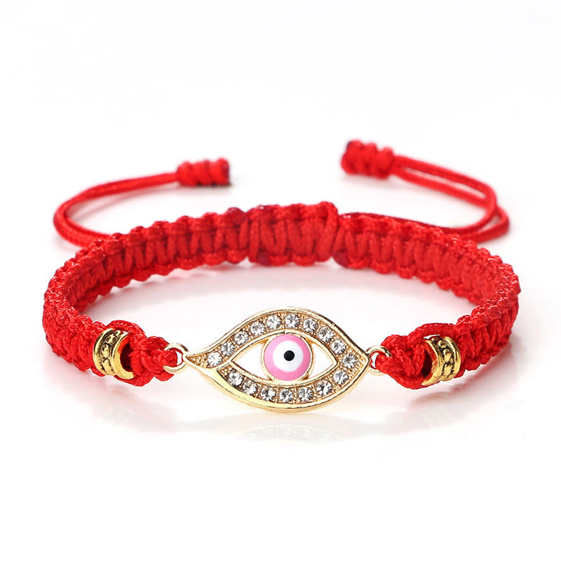 Buddha Stones Evil Eye Keep Away Evil Spirits String Bracelet