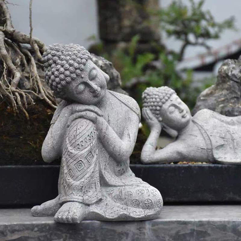 Buddha Stones Tibetan Meditation Buddha Blessing Compassion Serenity Home Decoration - image 3