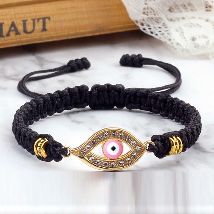 Buddha Stones Evil Eye Keep Away Evil Spirits String Bracelet