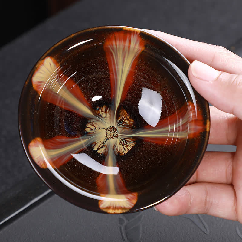 Buddha Stones Colorful Ceramic Teacup Home Office Tea Cups - image 4