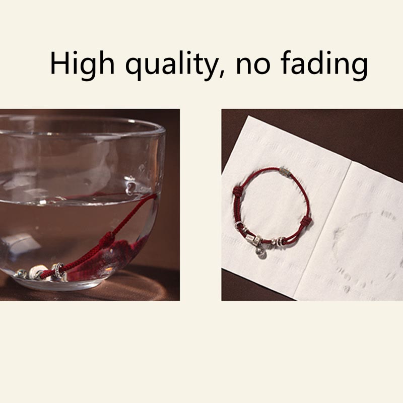 Buddha Stones 925 Sterling Silver Gold Swallowing Beast Koi Fish Wealth Handcrafted Braided Bracelet - image 14