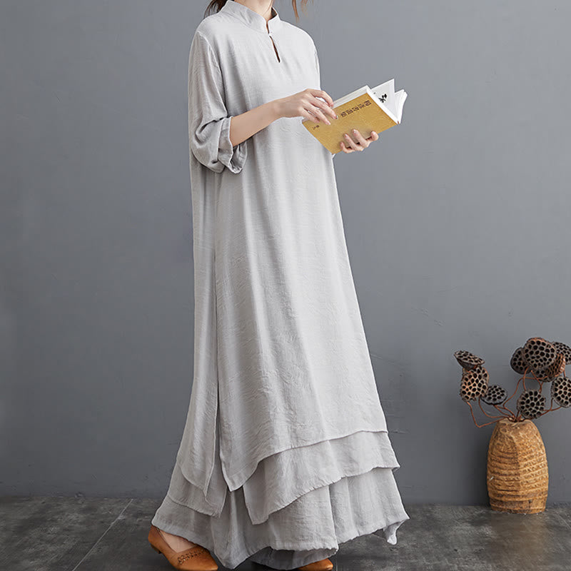 Simple Pattern Meditation Prayer Spiritual Zen Practice Yoga Clothing Women's Set - image 14