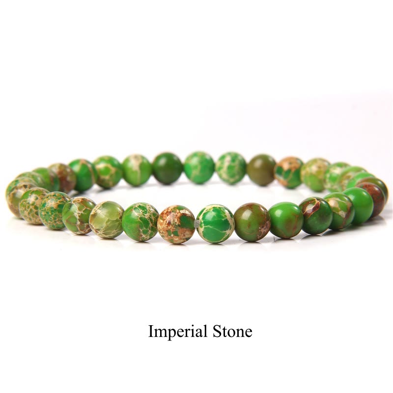 Buddha Stones "All the Best for Love and Harmony" Stone Quartz Bracelet Includes Gift Message Card - image 98