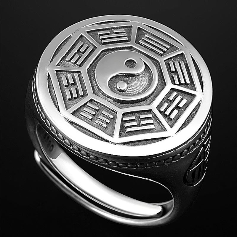 Yin Yang Balance Adjustable Ring - image 3