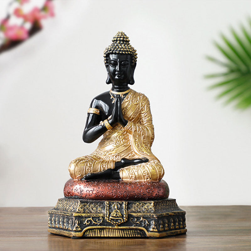 Buddha Stones Buddha Compassion Resin Statue Decoration - image 17