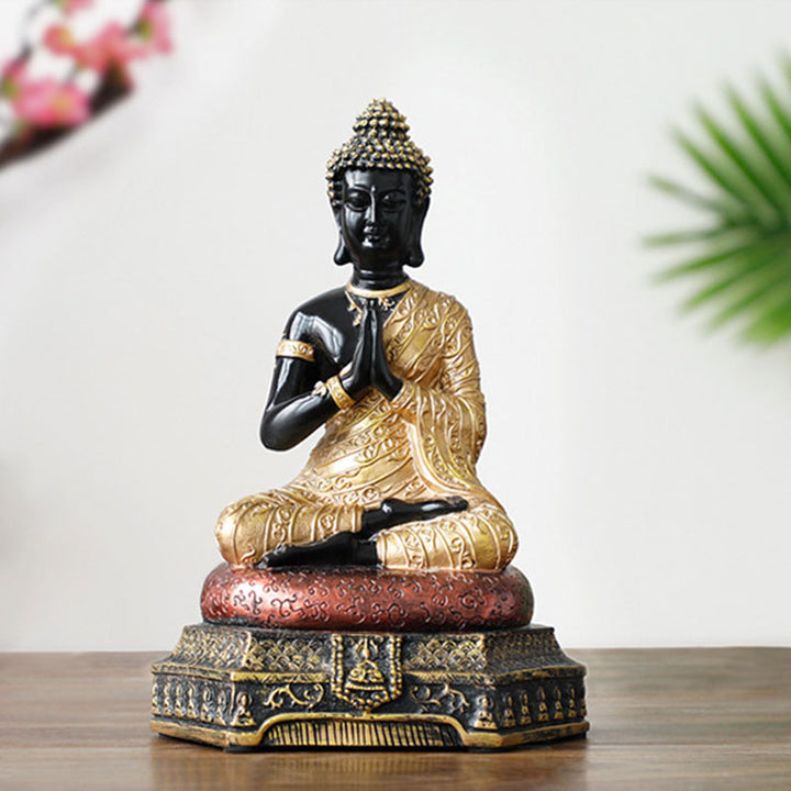 Buddha Stones Buddha Compassion Resin Statue Decoration - image 17