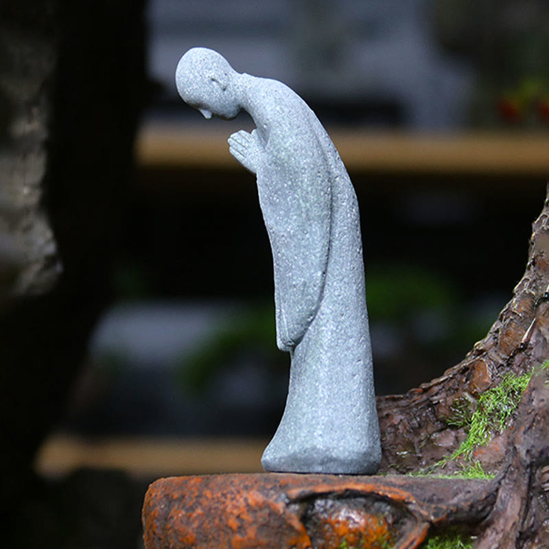 Buddha Stones Meditation Buddha Monk Serenity Home Decoration - image 9