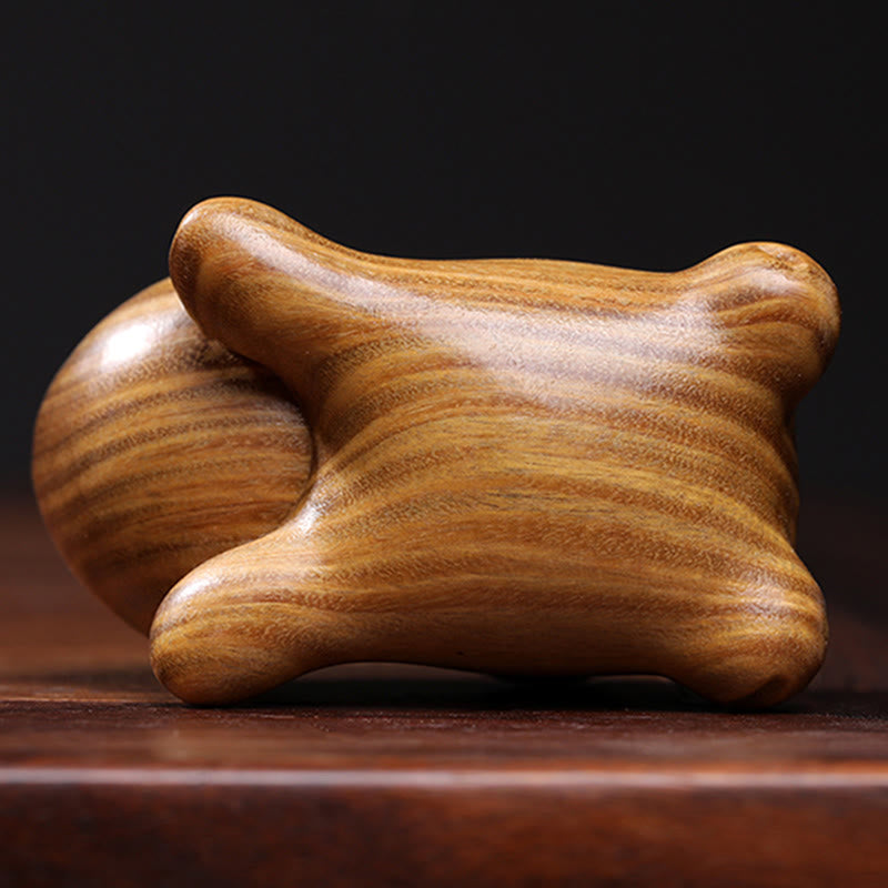 Buddha Stones Green Sandalwood Small Mini Cute Rabbit Bunny Peace Decorations - image 6