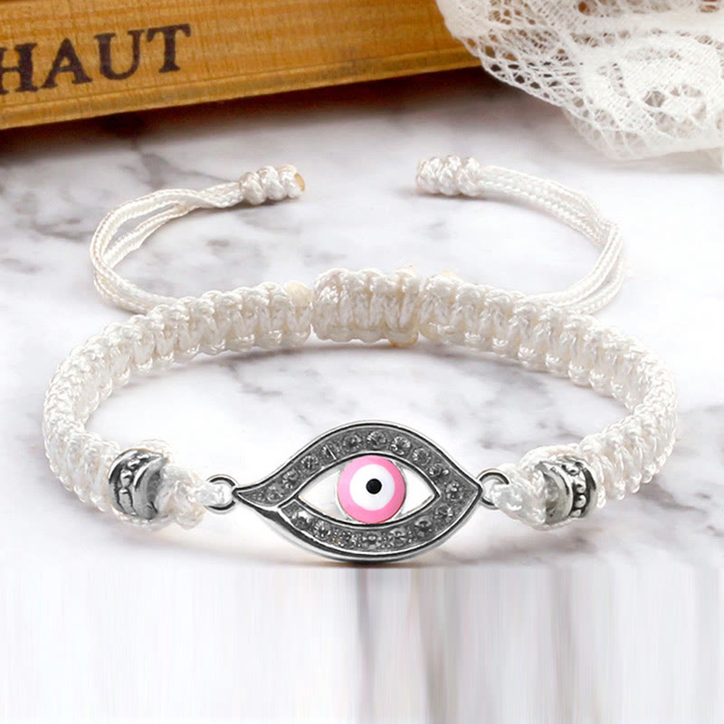 Buddha Stones Evil Eye Keep Away Evil Spirits String Bracelet