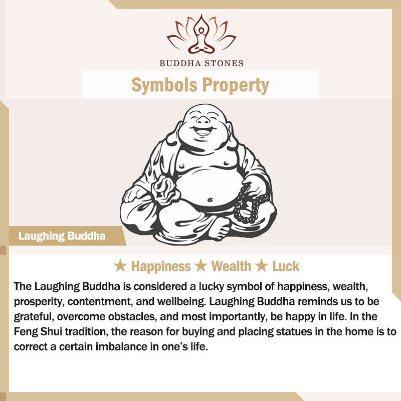 Buddha Stones 18K Gold Filled Laughing Buddha Jade Luck Necklace Chain Pendant - image 22