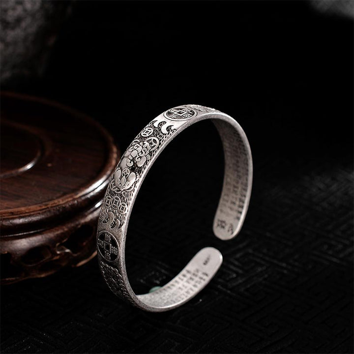 Buddha Stones FengShui Lucky PiXiu Protection Adjustable Bracelet - image 1