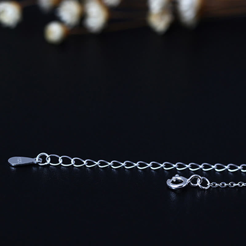 Buddha Stones 925 Sterling Silver Lazurite Lotus Flower Self Care Necklace Pendant - image 9