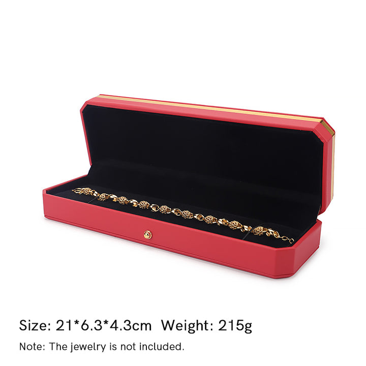 Jewelry Storage Box PU Leather Gift Box