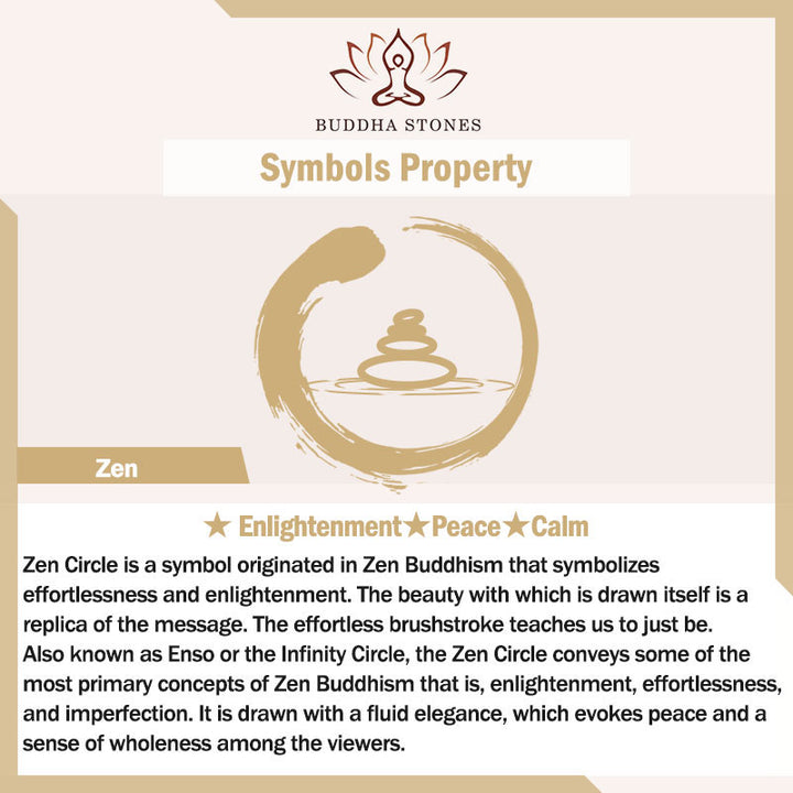Buddha Stones Zen Circle Ebony Wood Enlightenment Necklace Pendant - image 15