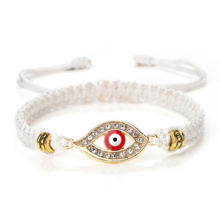 Buddha Stones Evil Eye Keep Away Evil Spirits String Bracelet