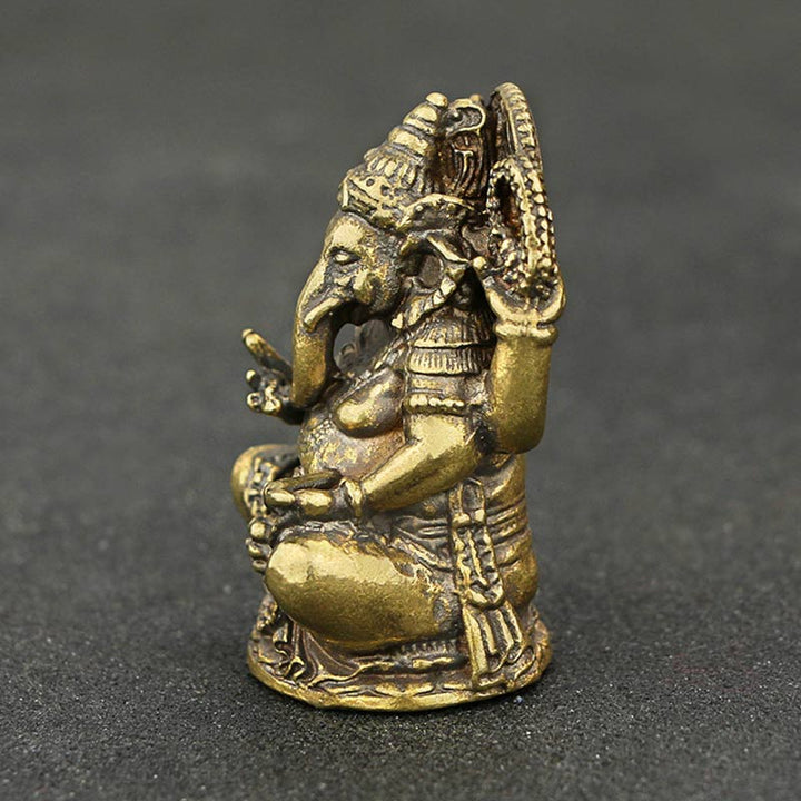 Ganesh Ganpati Elephant Statue Wealth Home Decor - image 3