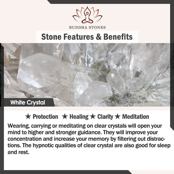 Buddha Stones Natural Crystal Stone Luck Necklace - image 7