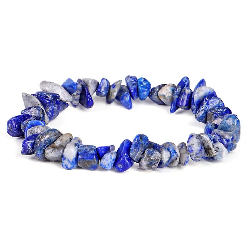 Buddha Stones Amethyst Lazurite Lapis Lazuli Various Crystal Stone Healing Positive Bracelet - image 3