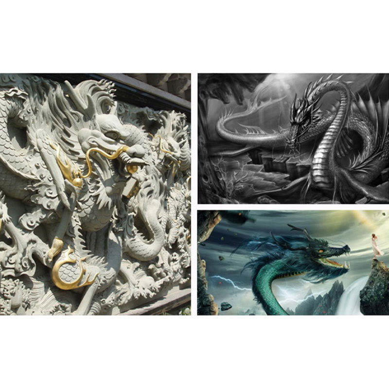 Buddha Stones 925 Sterling Silver Vintage Dragon Design Protection Strength Adjustable Ring - image 14