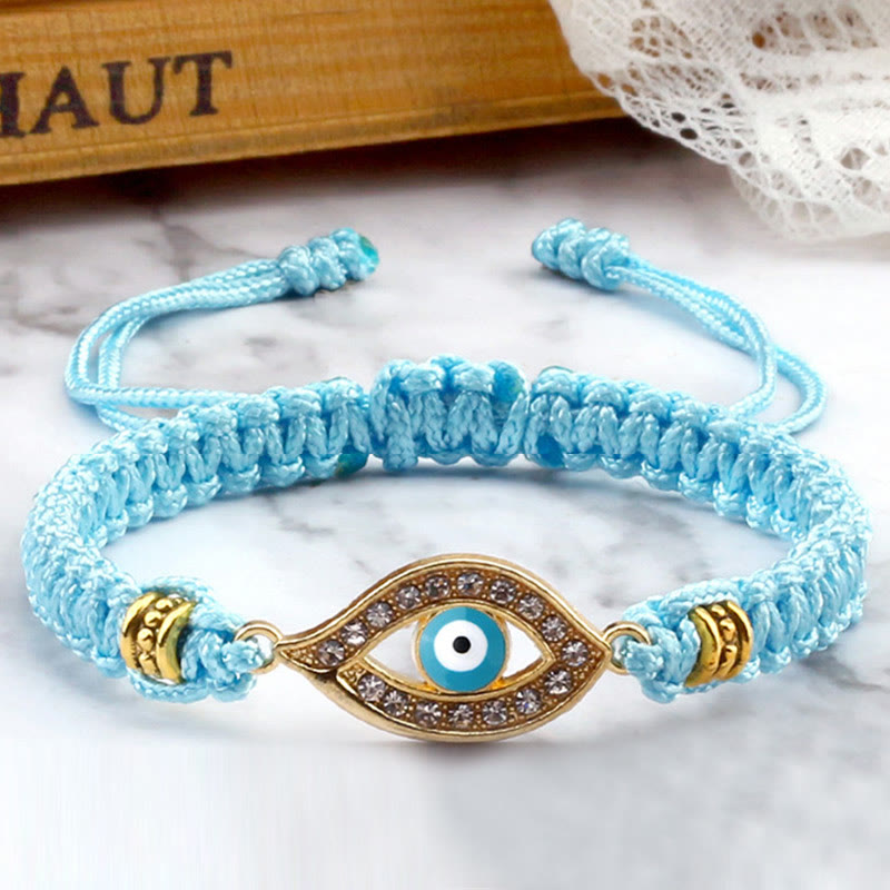 Buddha Stones Evil Eye Keep Away Evil Spirits String Bracelet - image 40