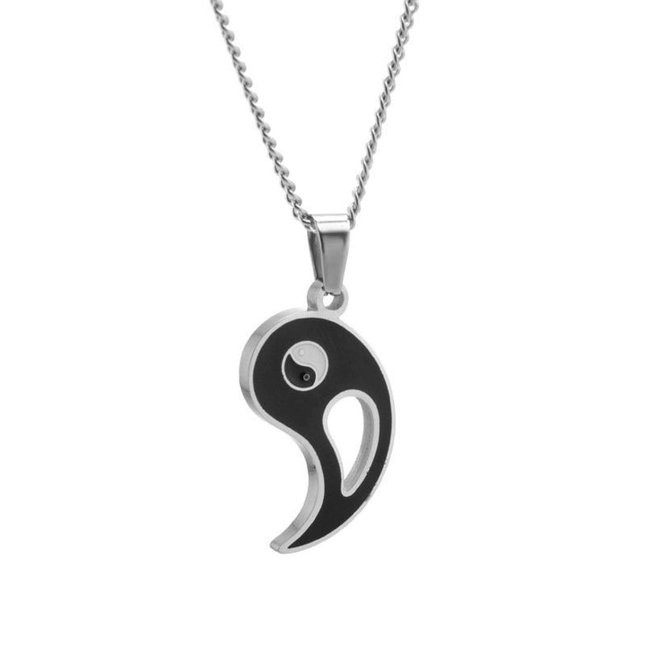 2pcs Yin Yang Pendant Couple Necklace