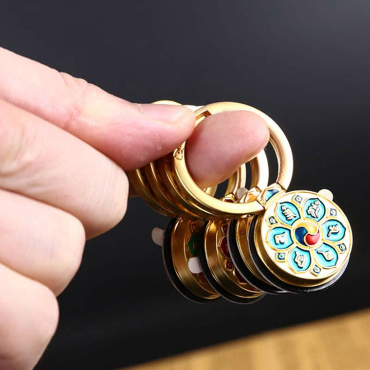 Tibetan Om Mani Padme Hum Peace Phone Ring Bracket Universal Phone Holder Decorations