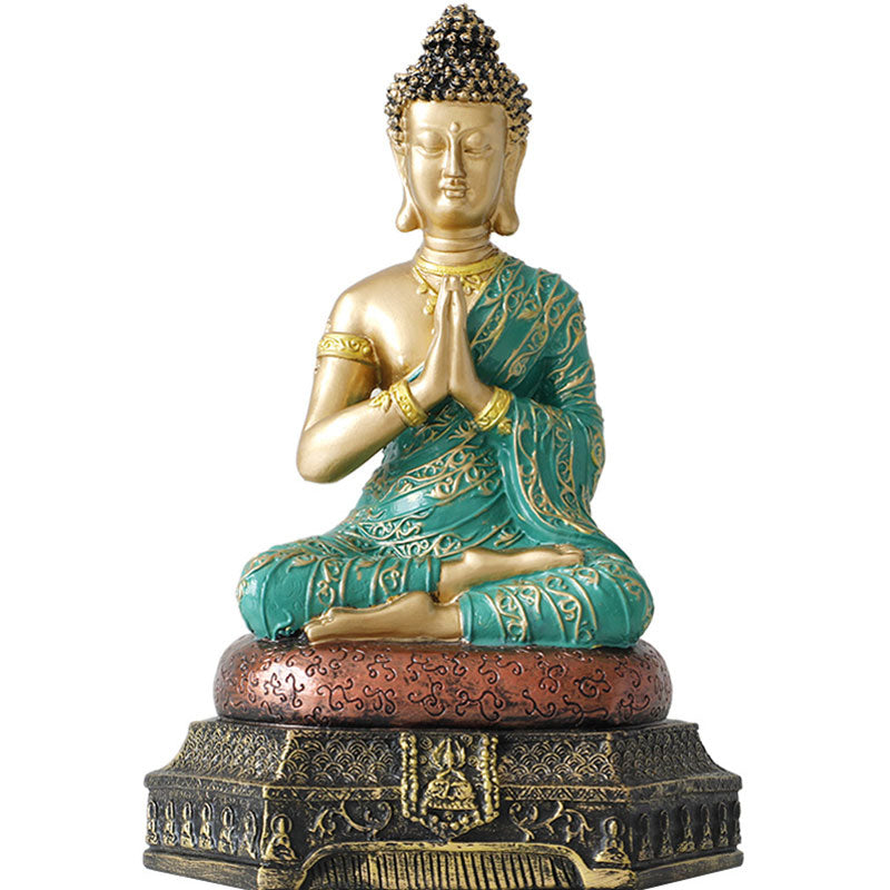 Buddha Stones Buddha Compassion Resin Statue Decoration